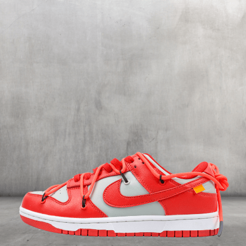 Nike Dunk Low Off-White Red - Choks Exclusive