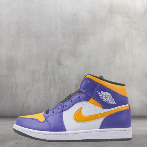 Air Jordan 1 Mid La Lakers - Choks Exclusive