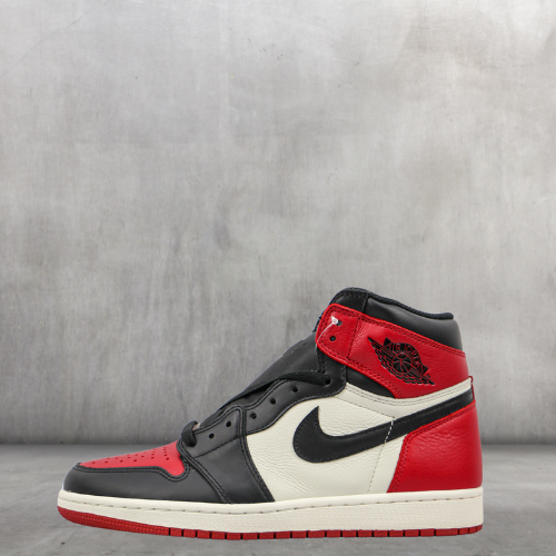 Air Jordan 1 High OG “ Bred Toe " - Choks Exclusive