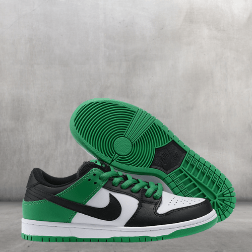 Nike SB Dunk Low Pro Classic Green - Choks Exclusive