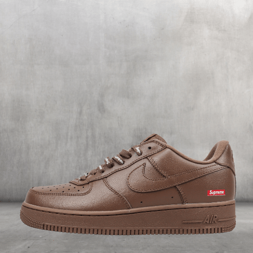 Nike Air Force 1 Supreme Baroque Brown - Choks Exclusive