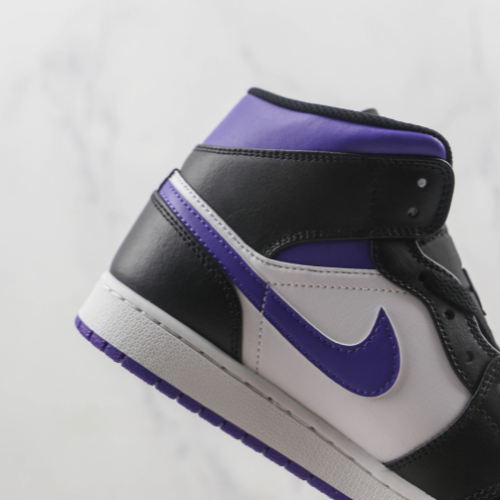 Air Jordan 1 Mid Court Purple - Choks Exclusive