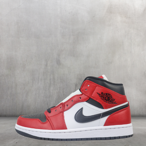 Air Jordan 1 Mid Black Toe - Choks Exclusive