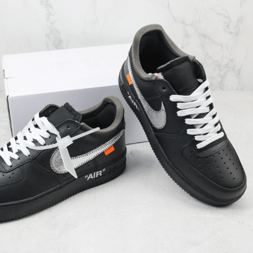 Off-White x Air Force 1 Preto - Choks Exclusive