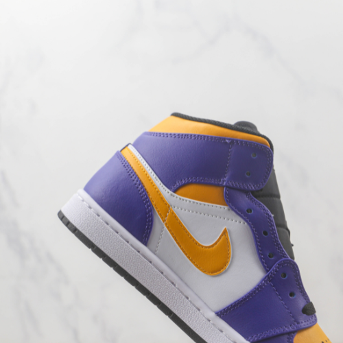 Air Jordan 1 Mid La Lakers - Choks Exclusive