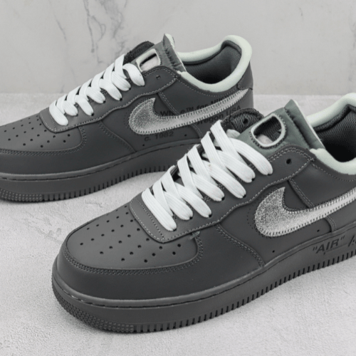 Off-White x Air Force 1 Dark Gray - Choks Exclusive