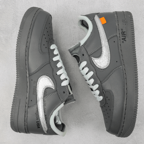 Off-White x Air Force 1 Dark Gray - Choks Exclusive