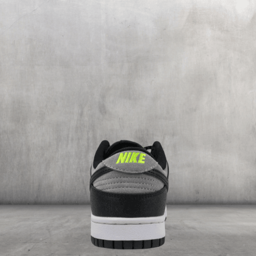 Nike SB Dunk Low Black Grey Green Strike - Choks Exclusive