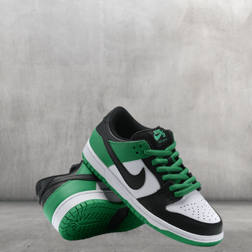 Nike SB Dunk Low Pro Classic Green - Choks Exclusive