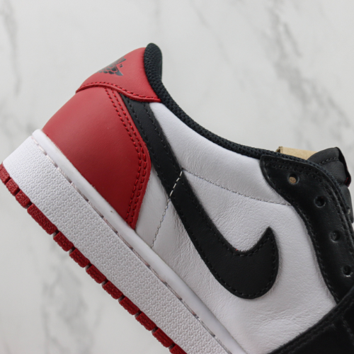 Air Jordan 1 Low Black Toe - Choks Exclusive