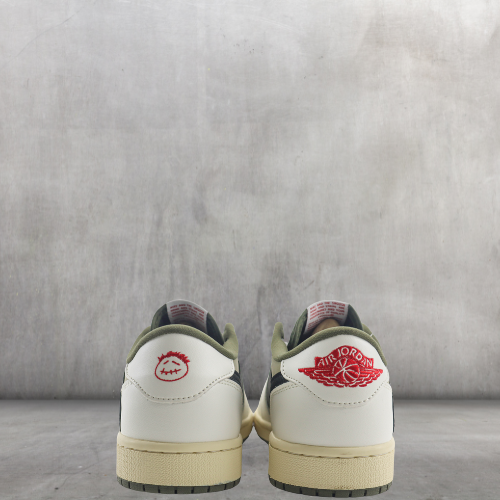 Travis Scott x Air Jordan 1 Low Olive - Choks Exclusive