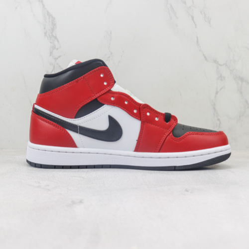 Air Jordan 1 Mid Black Toe - Choks Exclusive