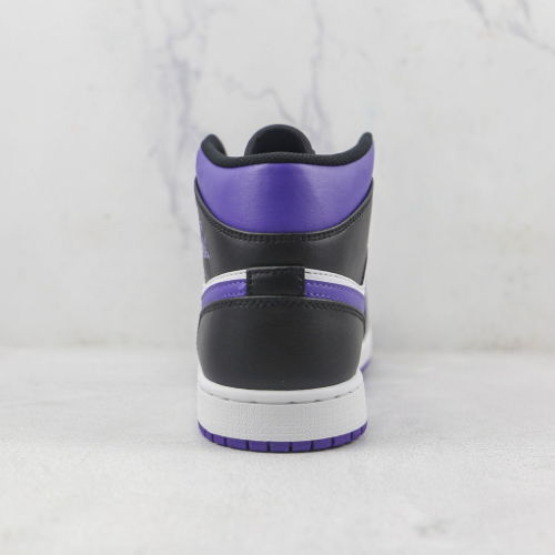 Air Jordan 1 Mid Court Purple - Choks Exclusive