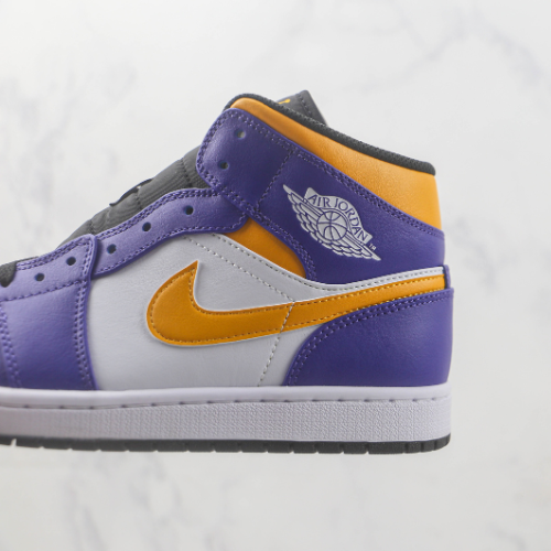 Air Jordan 1 Mid La Lakers - Choks Exclusive