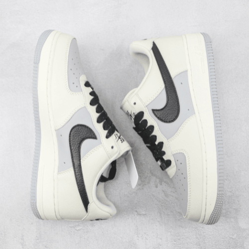 Nike Air Force 1 Light Gray - Choks Exclusive