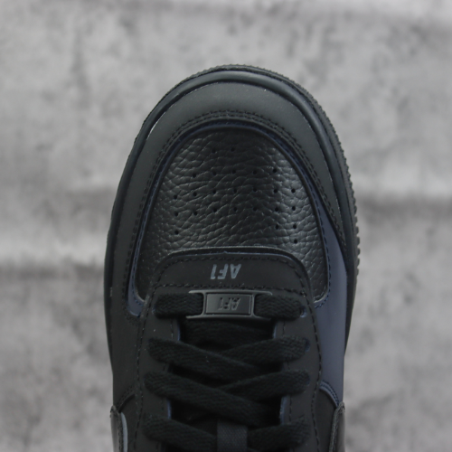 Nike Air Force 1 Shadow Triple Black - Choks Exclusive