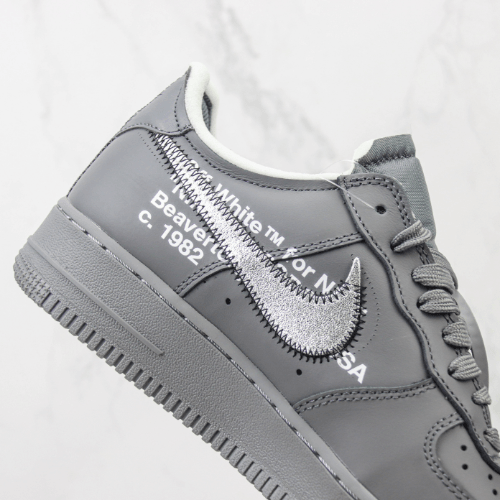 Off-White x Air Force 1 Ghost Gray - Choks Exclusive