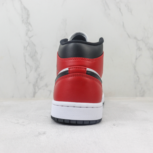 Air Jordan 1 Mid Black Toe - Choks Exclusive