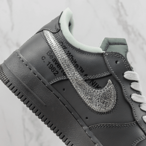 Off-White x Air Force 1 Dark Gray - Choks Exclusive