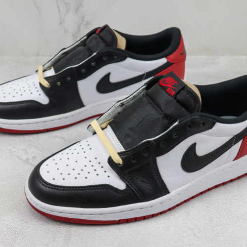 Air Jordan 1 Low Black Toe - Choks Exclusive